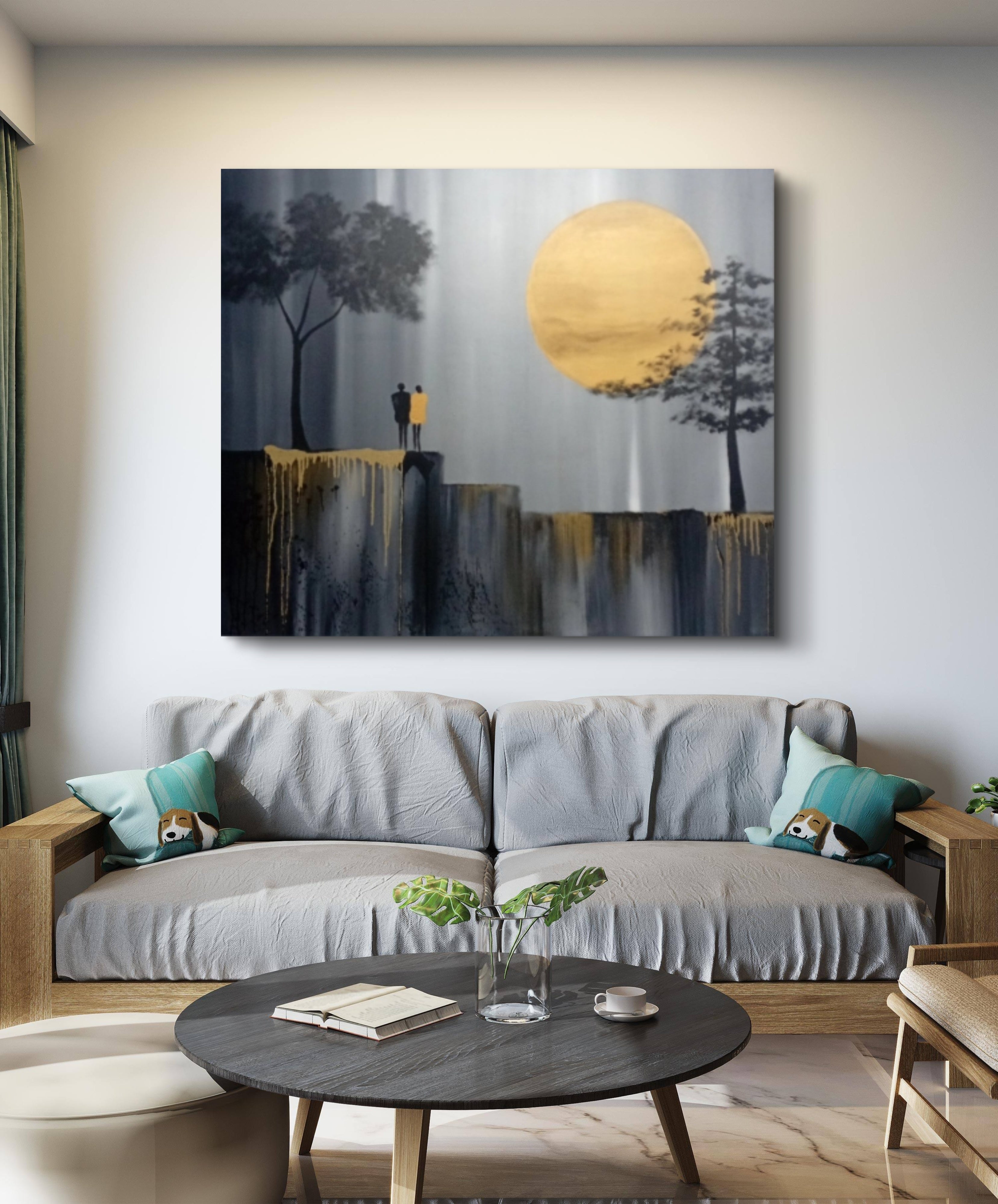 Golden Contemplation Night