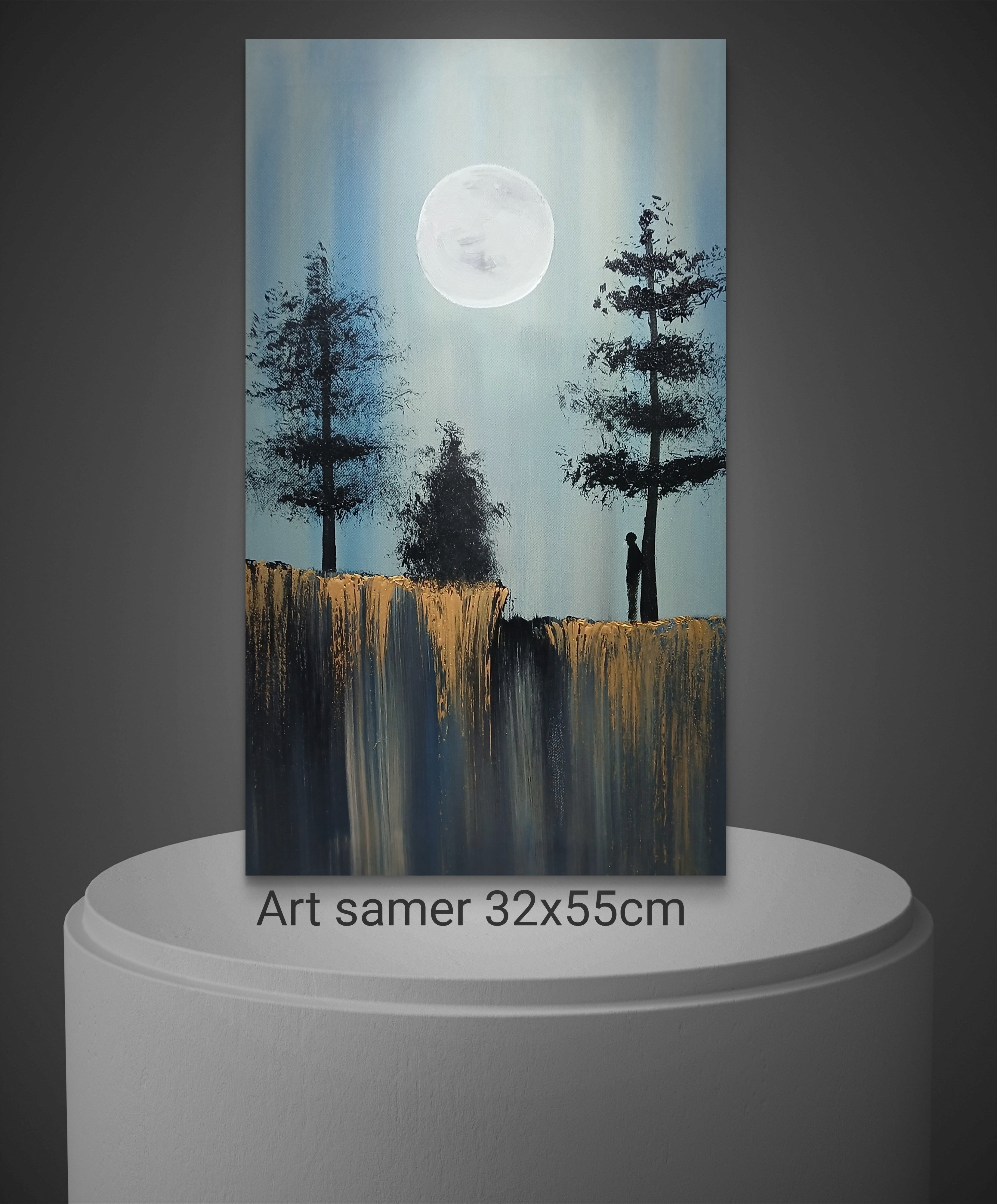 Solitude Under the Moon