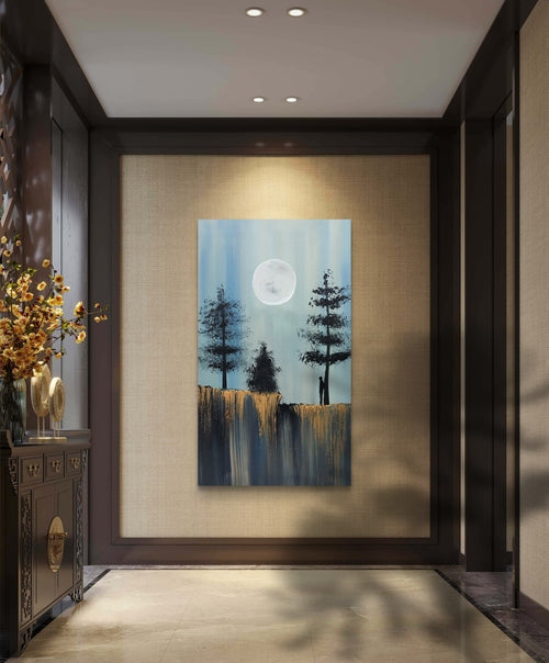 Solitude Under the Moon