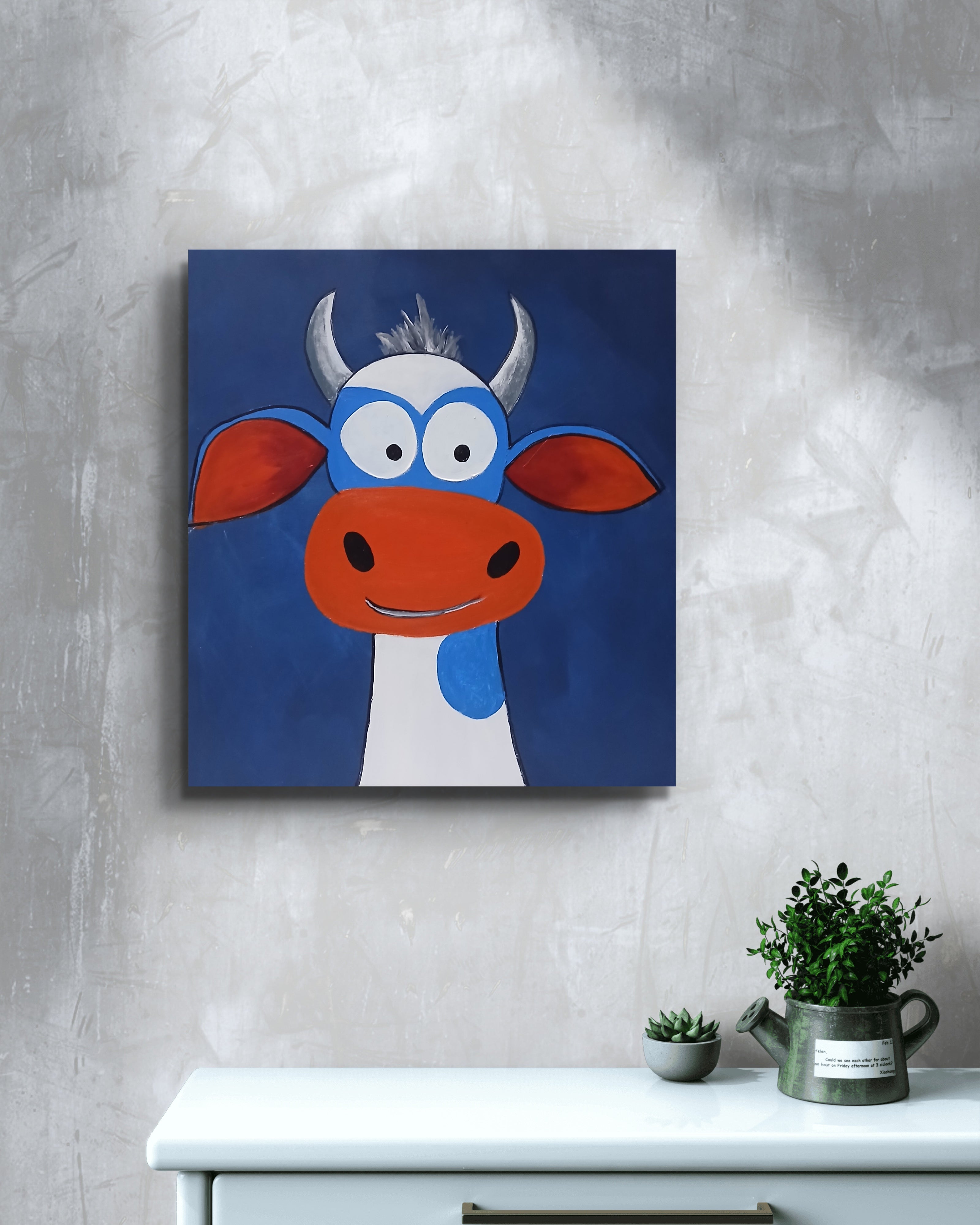 The Blue Cow
