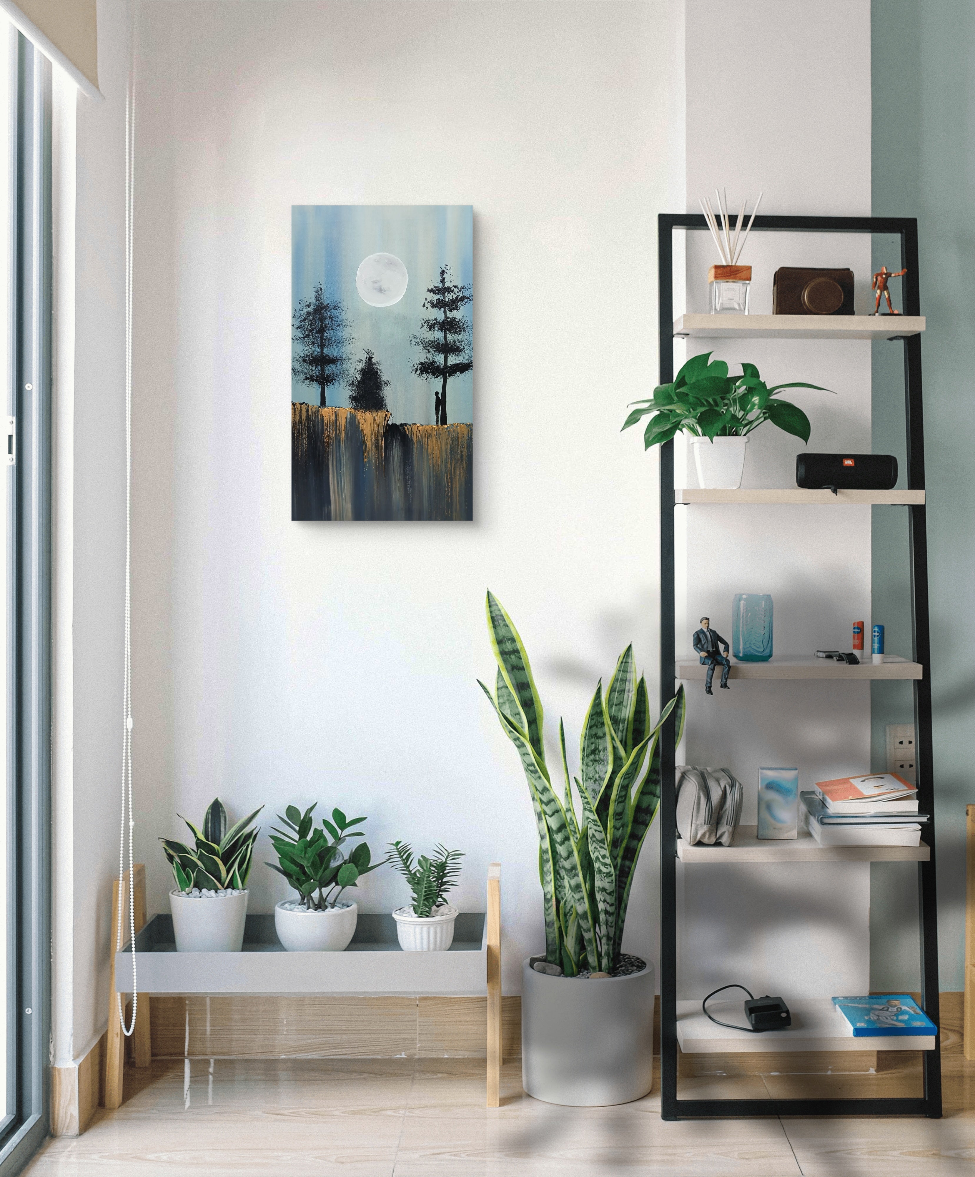 Solitude Under the Moon