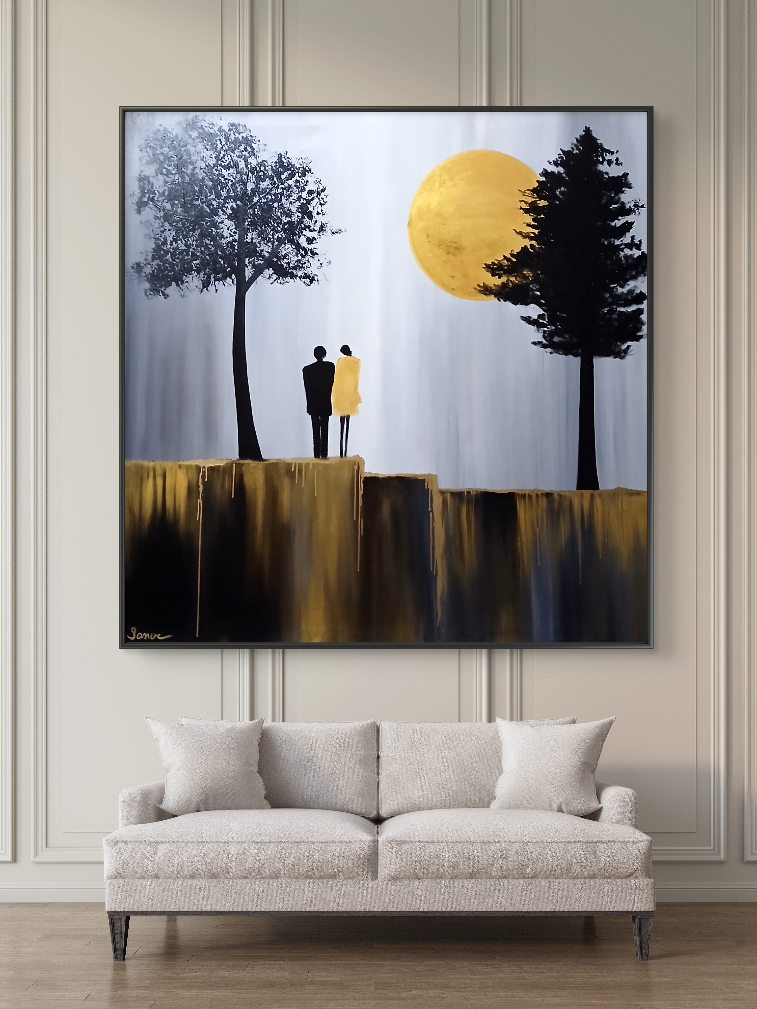 "The Witnessing Moon"