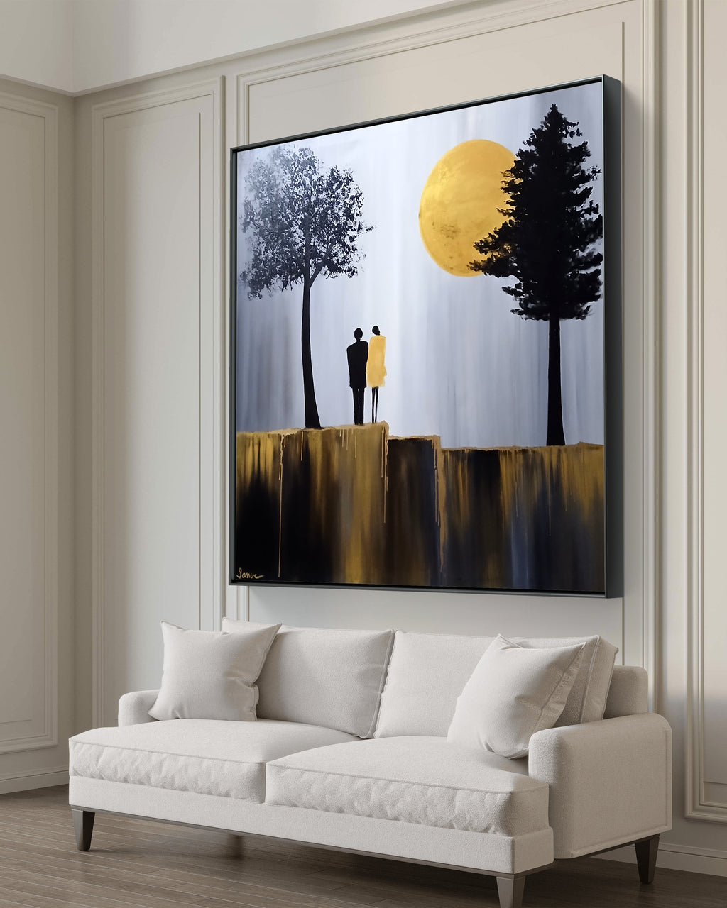 "The Witnessing Moon"