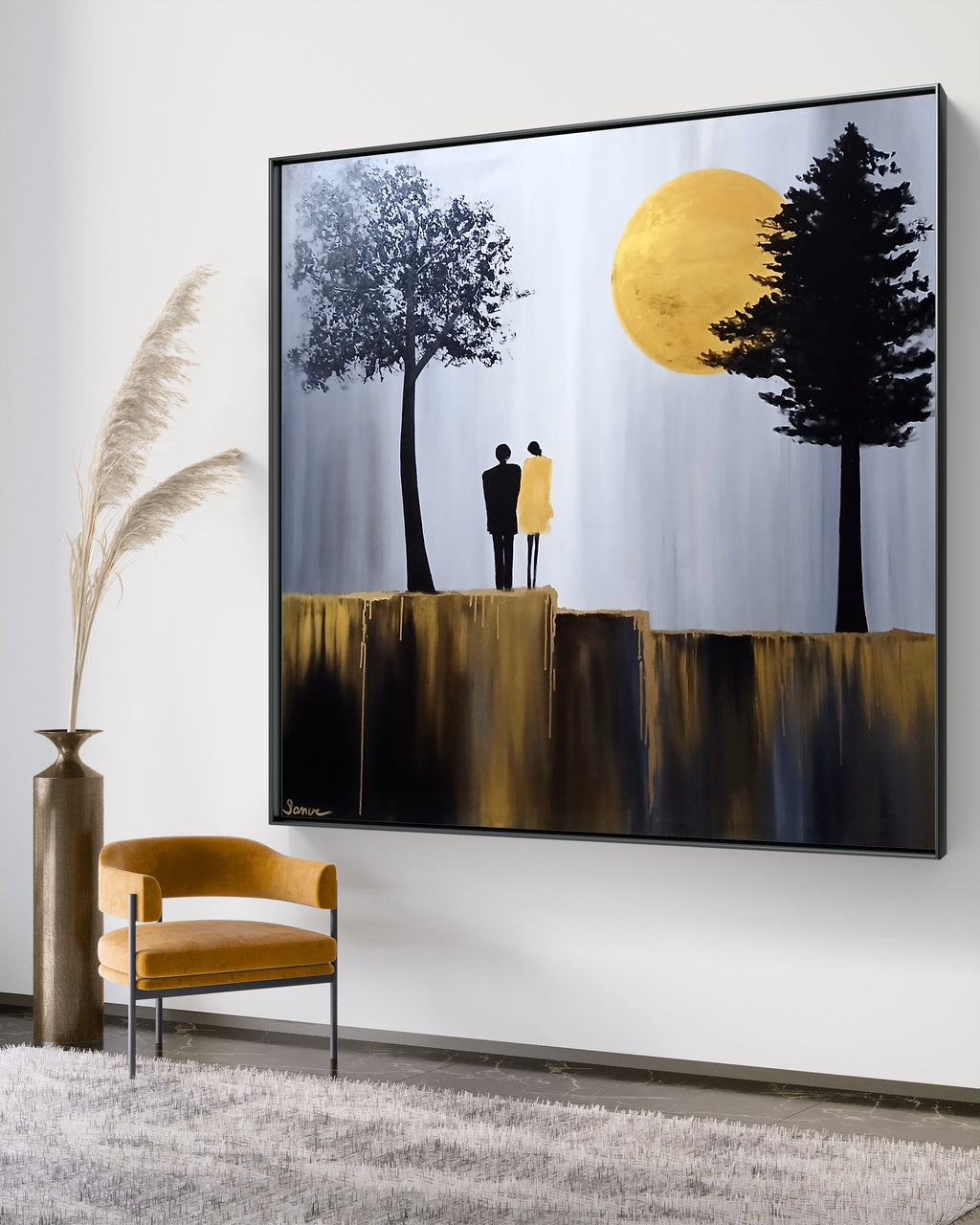 "The Witnessing Moon"