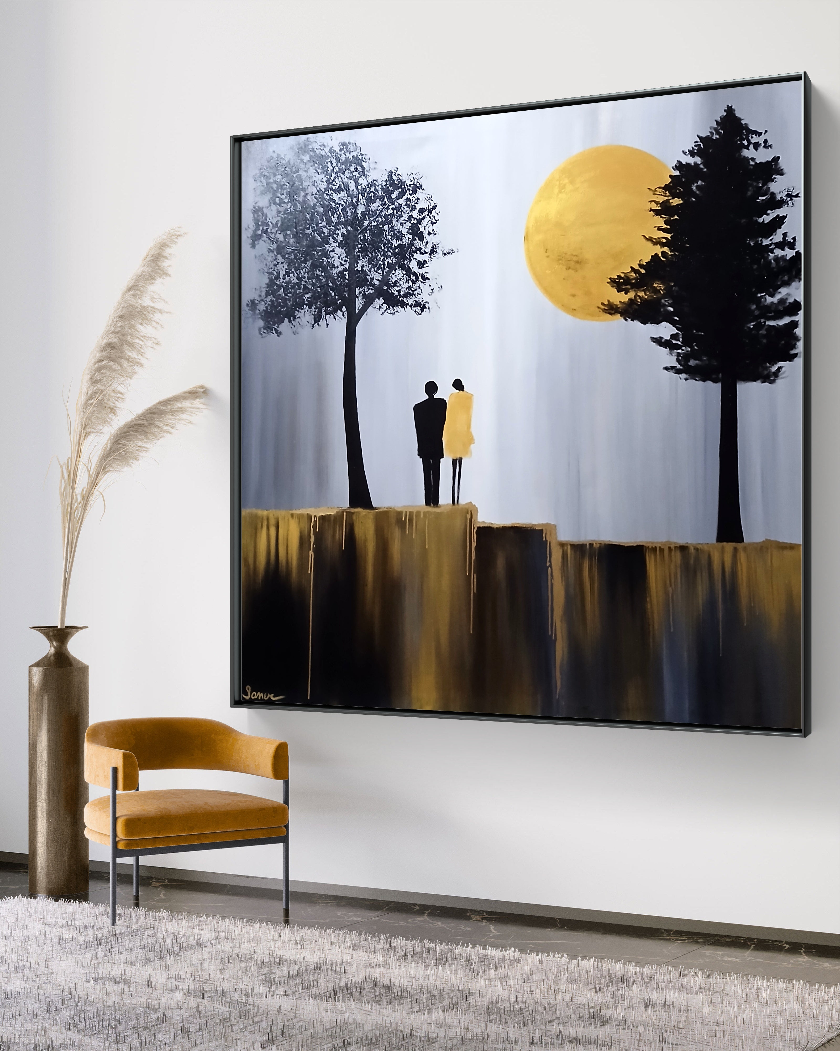 "The Witnessing Moon"