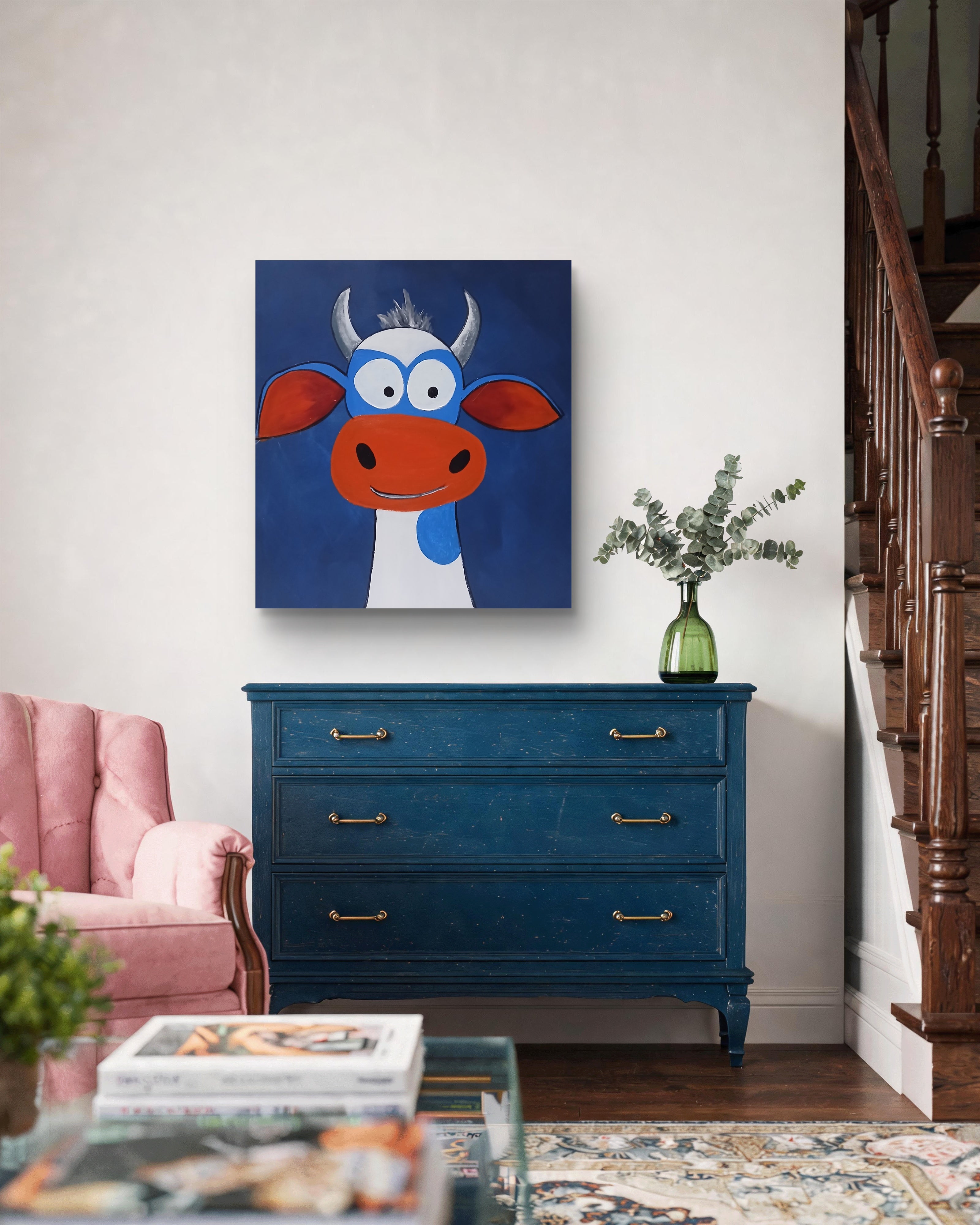 The Blue Cow