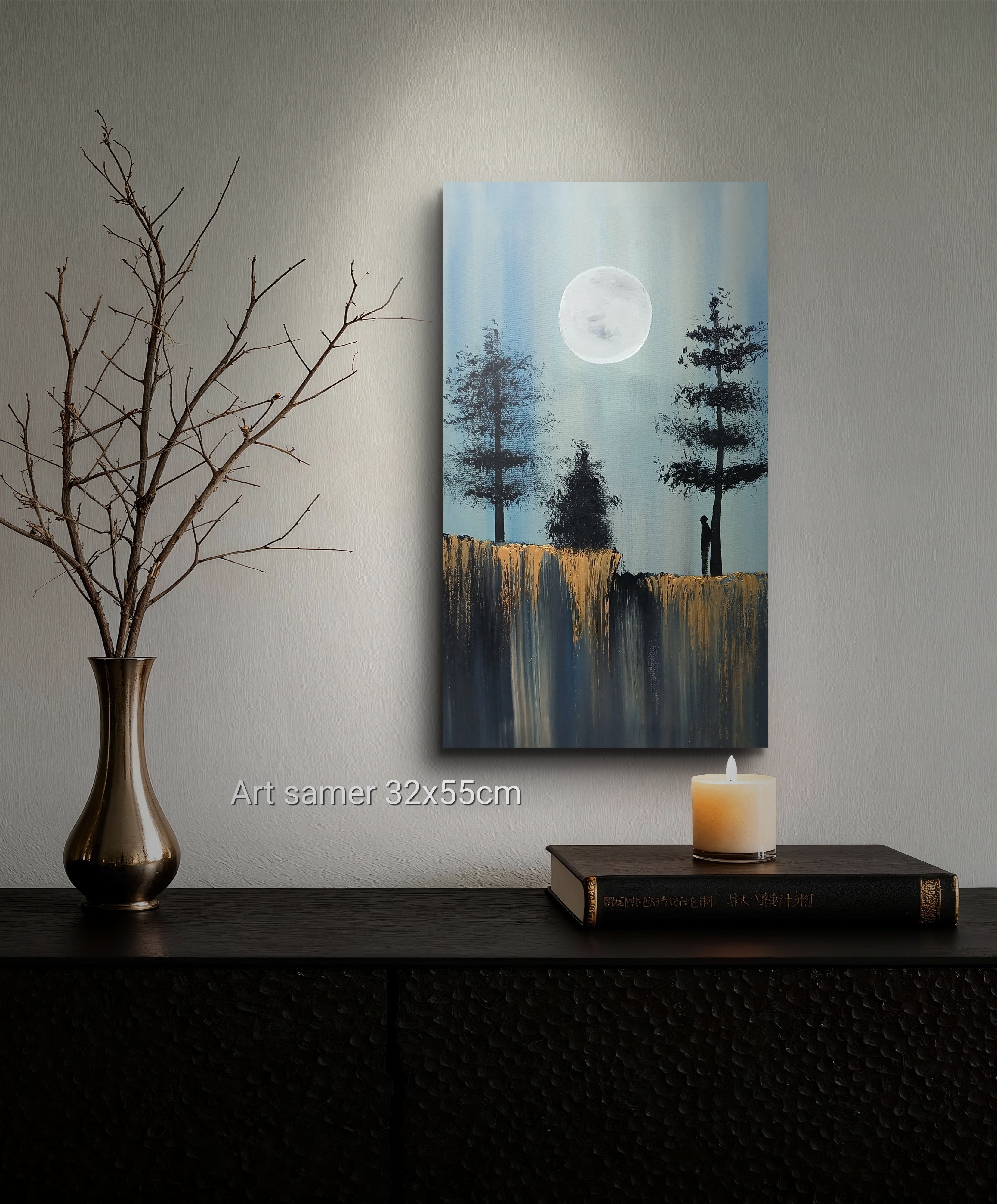 Solitude Under the Moon