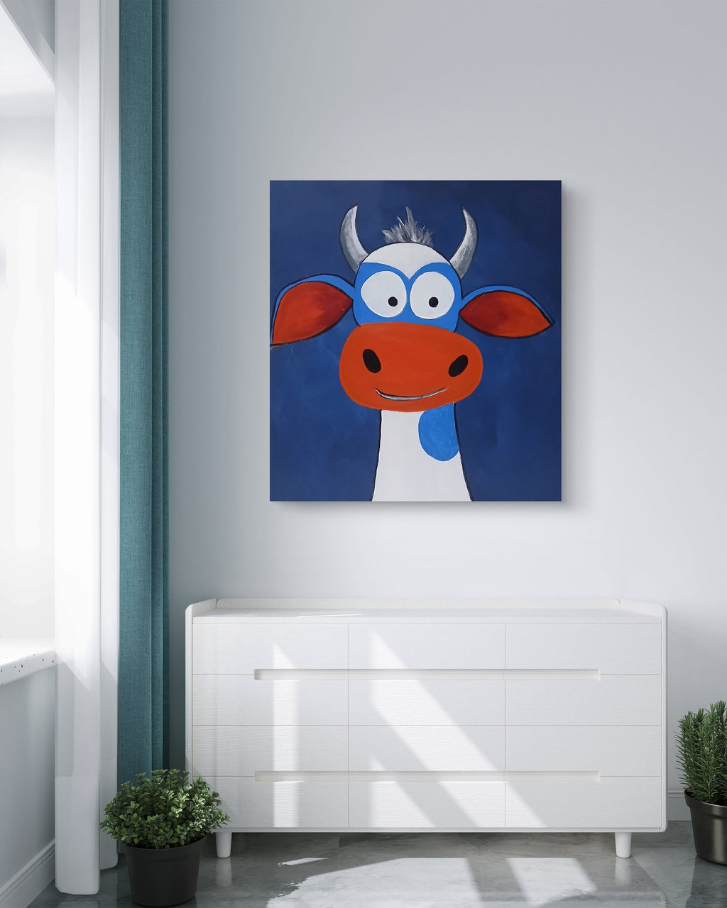 The Blue Cow